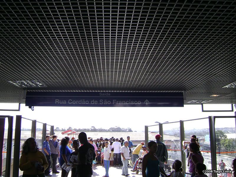 Estação Itaim Paulista (reconstruída) Linha 12Safira